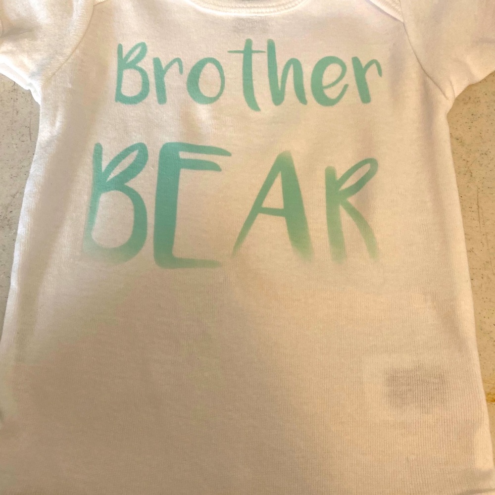 Brother bear onesie